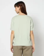 Women Regular Fit Crew-Neck Cotton T-Shirt - Image 3