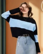 Women Colourblock Oversized Fit T-Shirt - Image 2