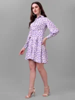 Dresses For Women Western Wear Lavender - Image 5
