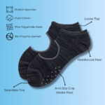 ToeZen Greytones Pack of 3 Yoga Socks - Image 2