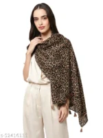 Trendy Multicolor Georgette Scarf - Image 2