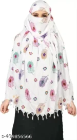 ELOSKA Cotton Full Face Scarf - Image 2